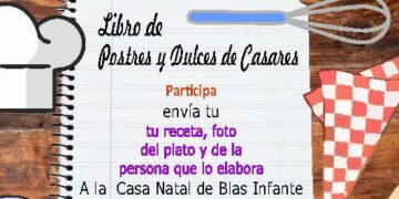 Envía tu receta al libro de postres y dulces casareños