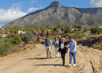 Comienzan las obras la nueva red de saneamiento en La Capellanía y un vial que se unirá con Lomas del Virrey