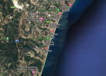 Un motorista gibraltareño, ‘cazado’ a 200km/h en una carretera de Manilva limitada a 80