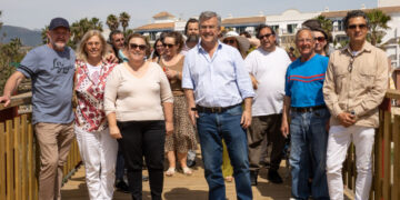Estepona alcanza los 21 kilómetros de corredor litoral tras concluir un nuevo tramo al este de la ciudad
