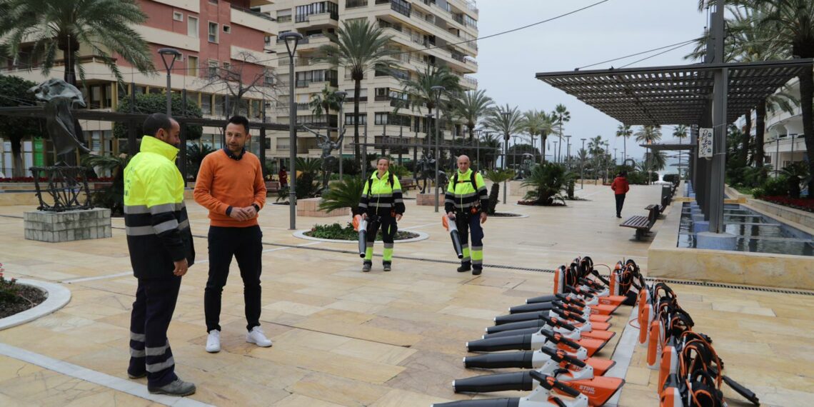 Nueva maquinaria de limpieza para Marbella que reducirá la contaminación acústica y la emisión de gases