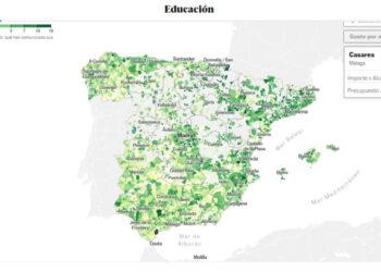 Casares es de los municipios de España que más invierte en educación según un ranking publicado por El País
