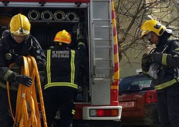 Un hombre fallece en el incendio de una vivienda en Málaga capital
