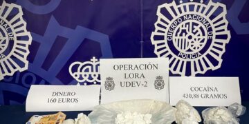 Dos detenidos al desarticular un punto de venta de drogas en Mijas
