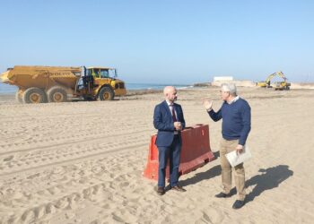 El Gobierno aportará 430.600 metros cúbicos de arena en las playas de la provincia