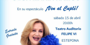Olga María Ramos presenta el espectáculo musical ¡Ven al Cuplé! en el Auditorio Felipe VI