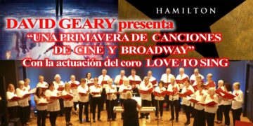 El barítono David Geary presenta el concierto ‘Una primavera de cine’ del Coro Internacional ‘Love to Sing’