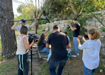 Canal Cocina graba un programa sobre gastronomía en Casares