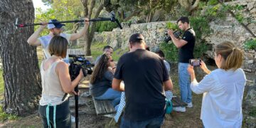 Canal Cocina graba un programa sobre gastronomía en Casares
