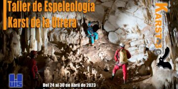 Taller de espeleología en el Karts Sierra de la Utrera dentro de la Semana Cultura de Casares