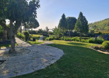 Siguen las mejoras en las zonas verdes y los parques de Manilva