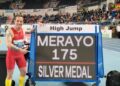 El atleta afincado en Casares Luis Merayo, medalla de plata en el Campeonato del Mundo Indoor