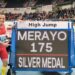 El atleta afincado en Casares Luis Merayo, medalla de plata en el Campeonato del Mundo Indoor
