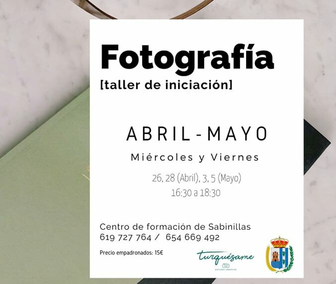 Curso de iniciación a la fotografía en Manilva