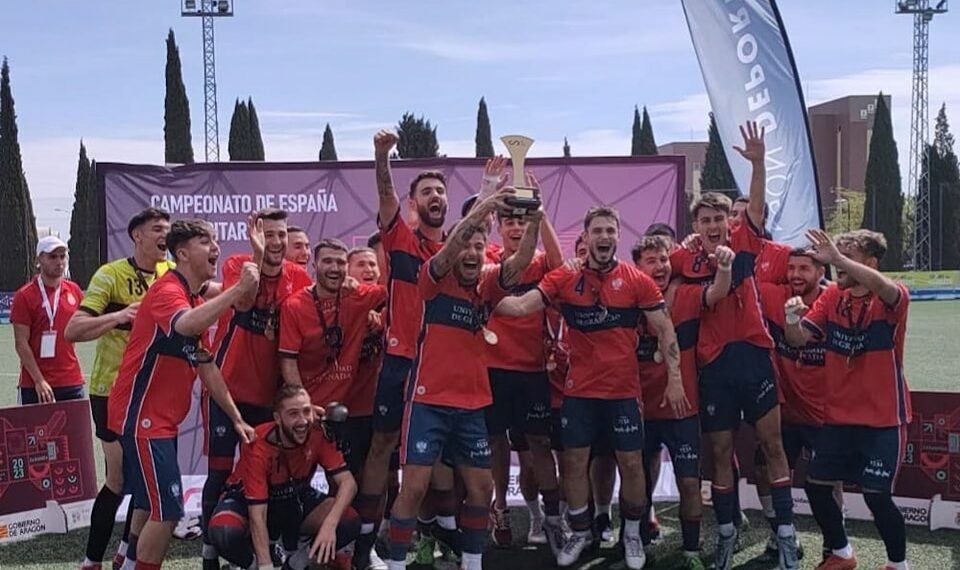 El manilveño Juan Martín de Haro se ha proclamado Campeón Nacional de Fútbol Universitario