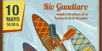 En Secadero organizan el descenso Kayak por el Rio Guadiaro