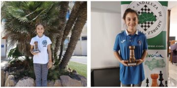 La esteponera Marta Camacho Valadez, Campeona de Andalucía sub-12 en el Campeonato de Ajedrez de Menores 2023