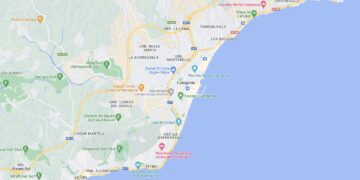 Cuatro heridos, entre ellos dos menores, en un accidente de tráfico en la A-7 en Fuengirola