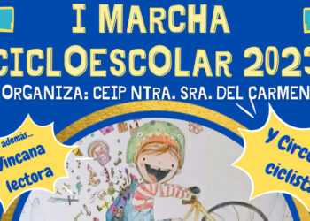 Estepona celebra la I Marcha Cicloescolar con motivo del ‘Día Internacional del Libro’