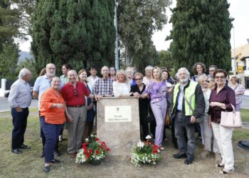 En Marbella se reconoce el trabajo de Rafael Baeza Arriaza al ámbito social asignando su nombre a una rotonda