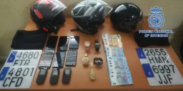 Desarticulada una red criminal que robaba relojes de lujo