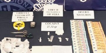 Un detenido tras caer en zona del recinto ferial de Fuengirola un punto de venta de droga al menudeo