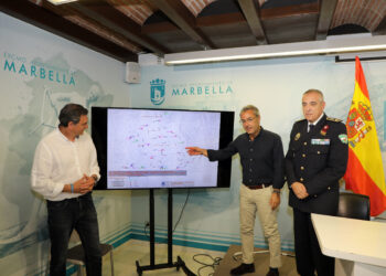 En Marbella se modificará la cuarta fase del proyecto de videovigilancia ampliando las cámaras de control de tráfico