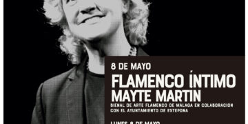 La VIII Bienal de Arte Flamenco visita el Auditorio Felipe VI de Estepona con el espectáculo ‘Flamenco Íntimo’ de Mayte Martín