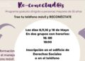 Vuelve el taller «Re-conectad@s» a Casares