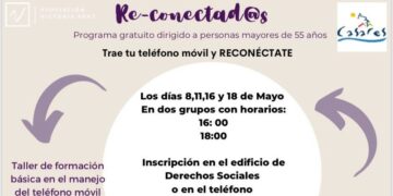Vuelve el taller «Re-conectad@s» a Casares