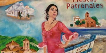 Rafael Díaz, ganador del concurso de carteles de la Feria y Fiestas Patronales