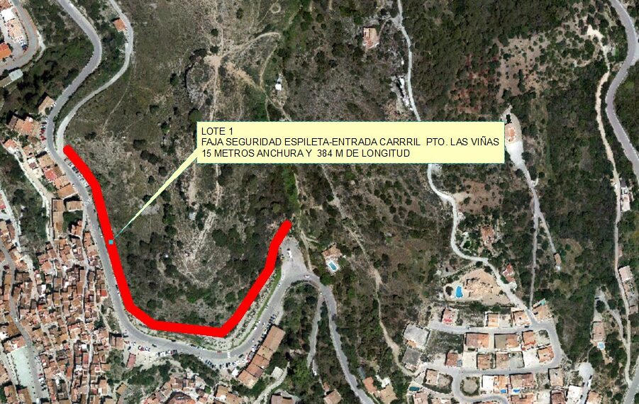 La policía informa de la prohibición de estacionar en zonas de Puerto Lugar, garajes y barriada de Los Ponis por tareas de desbroce en Casares