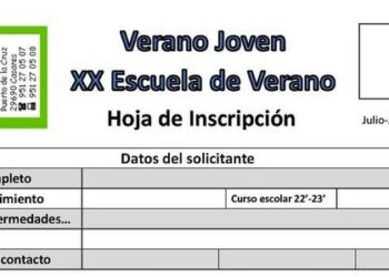 Último día para la inscripción de la Escuela de Verano 2023 para los alumnos del CEIP Blas Infante