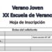 Último día para la inscripción de la Escuela de Verano 2023 para los alumnos del CEIP Blas Infante