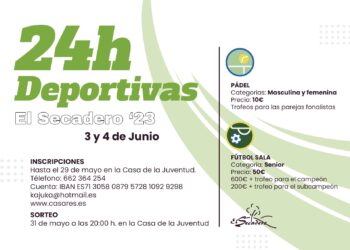 24 Horas Deportivas de Secadero el finde seman del 3 y 4 de junio