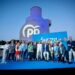 El Parque de la Batería acogió la presentación de candidatura del PP