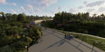 Comienzan las obras para la creación de 1,4 kilómetros de paseo fluvial en el arroyo Benabolá