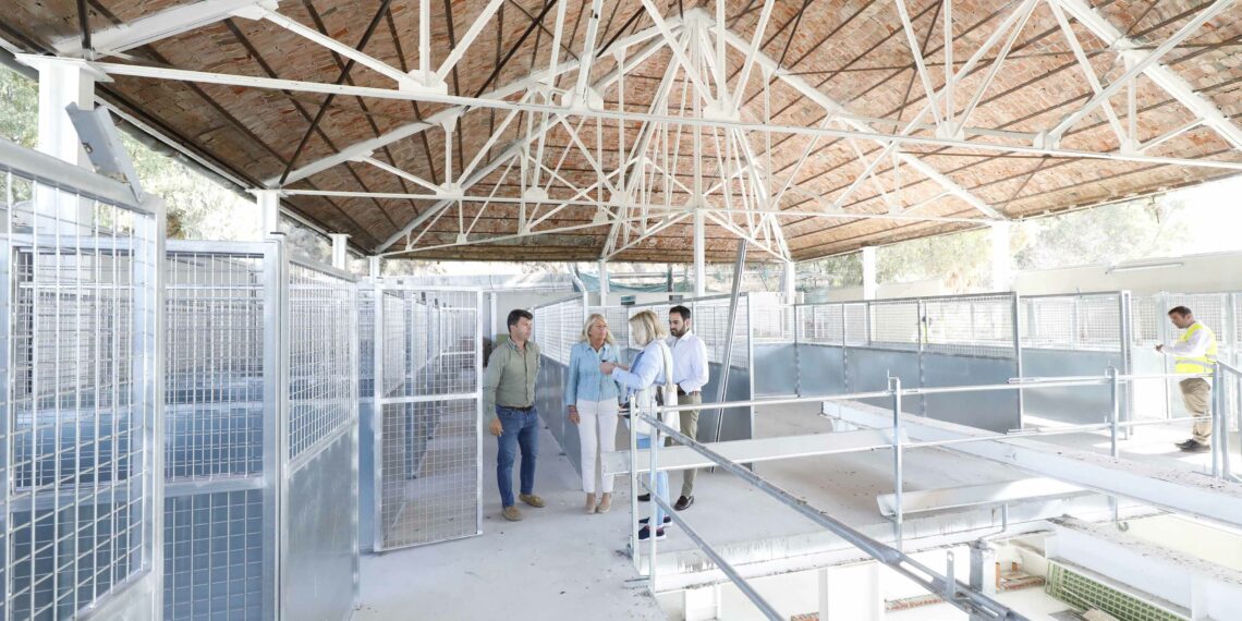 Las obras de la nueva protectora de animales de Marbella se encuentran al 85 por ciento de su ejecución