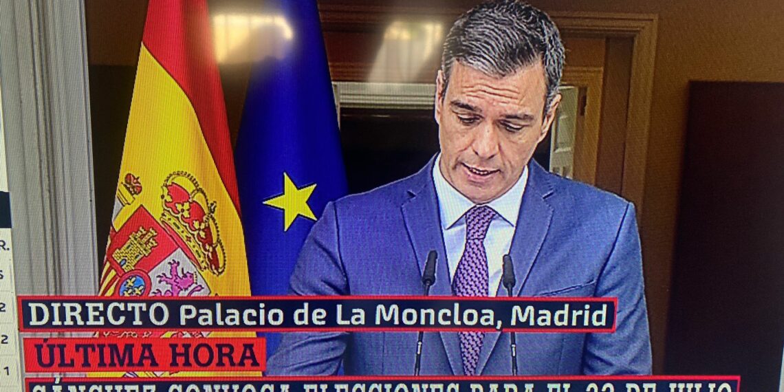 URGENTE: Pedro Sánchez adelanta las elecciones generales por sorpresa