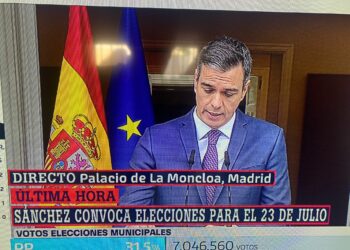 URGENTE: Pedro Sánchez adelanta las elecciones generales por sorpresa