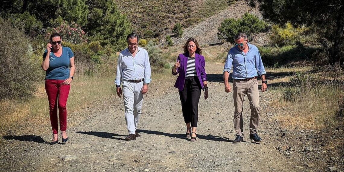 Navarro valora construcción de colegio e instituto de Benahavís, «que dará respuesta a importe necesidad»