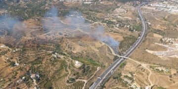 Extinguido el incendio declarado en la zona de Reserva del Higuerón, que afectó a 1,2 hectáreas