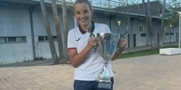 La casareña Martina Castillo Gavira, campeona de la Copa Federación Malagueña