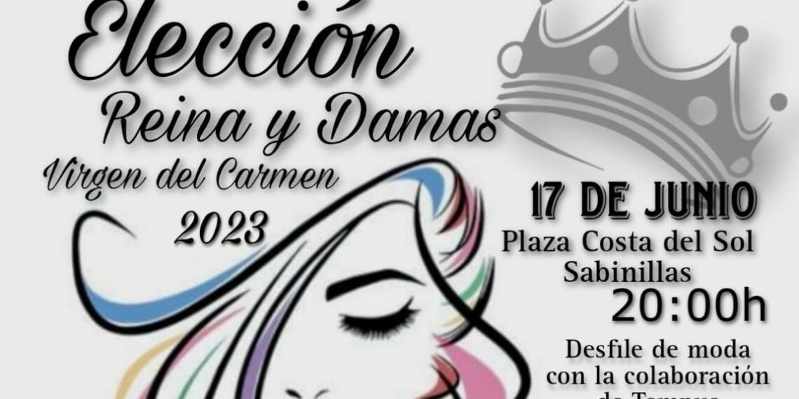 Elección de las reinas y damas para la Virgen del Carmen de Sabinillas