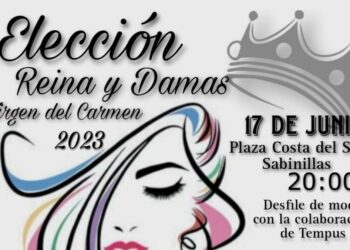 Elección de las reinas y damas para la Virgen del Carmen de Sabinillas