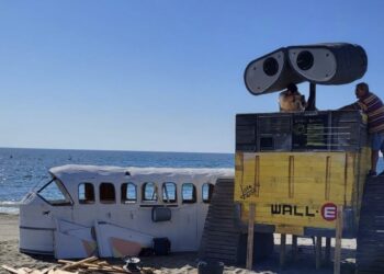Todo listo en Playa Ancha para la celebración de la Noche de San Juan