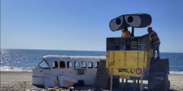 Todo listo en Playa Ancha para la celebración de la Noche de San Juan