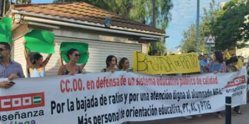 CCOO denuncia el hacinamiento del alumnado en los centros docentes públicos de la Costa del Sol, y sobre todo en Benalmádena