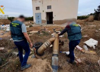 La Guardia Civil refuerza la vigilancia de recursos hídricos para evitar las extracciones ilegales de agua