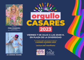 Casares celebra el viernes el Orgullo LGTBI+ con una jornada festiva y reivindicativa